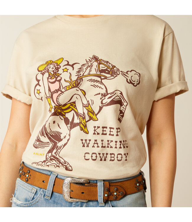 10052542 Keep Walking Cowboy Tee