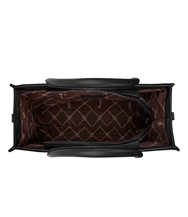 WG70-8317BK Wrangler Large Black Tote