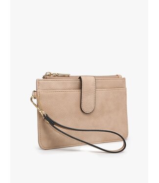 Jen & Co WL2082 Pearl Wallet Clutch w/ Inner Cardholders