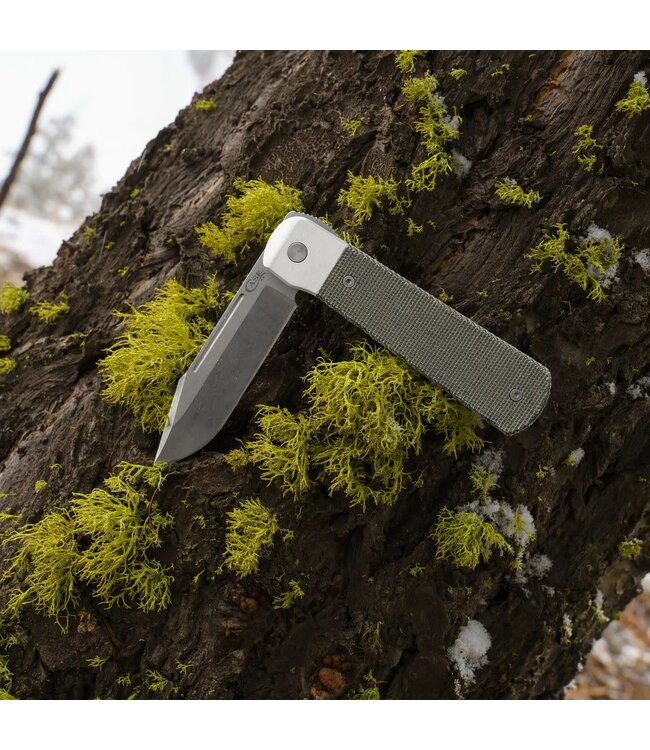 Longhouse OD Green Micarta 50911