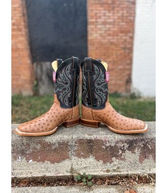 Justin JE5171 Cognac Moseley Full Quill Ostrich
