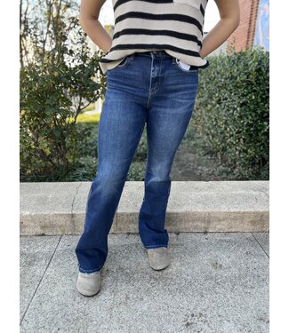 Vervet Skylar Boot Dark Wash T6137