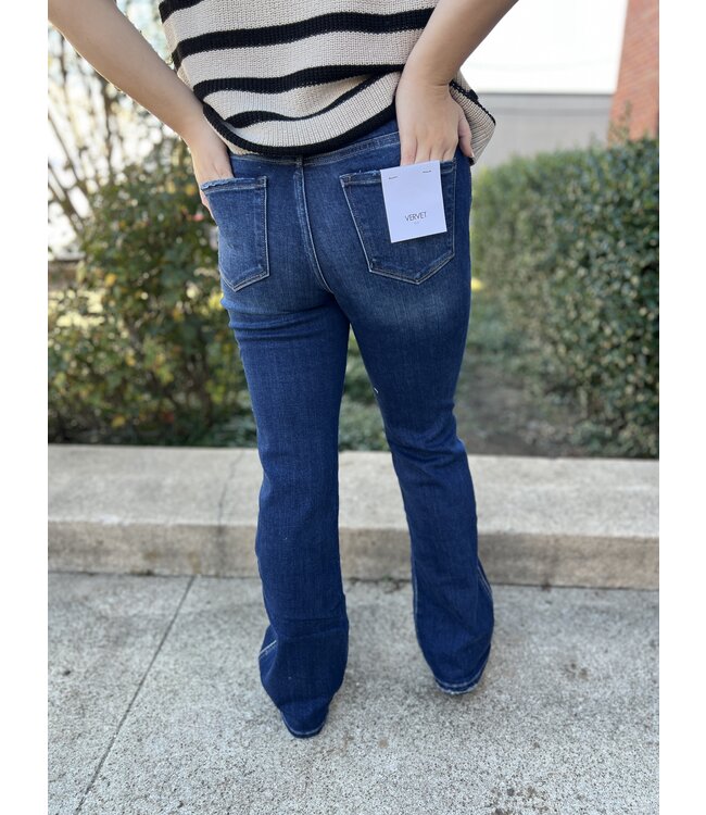 Skylar Boot Dark Wash T6137