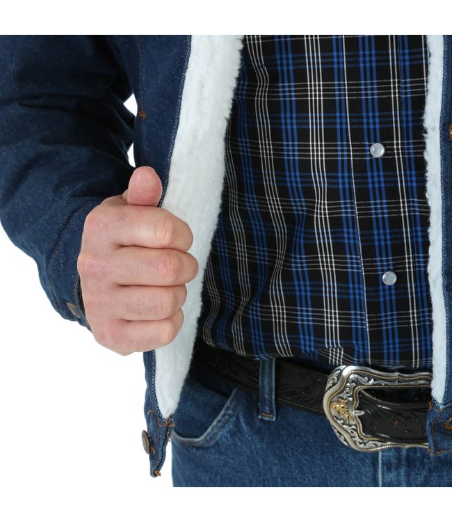 Wrangler® Sherpa Lined Denim Jacket