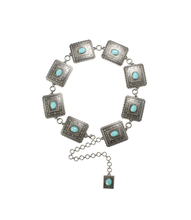 Scallop Square Concho Belt Ariat A1567433 R2