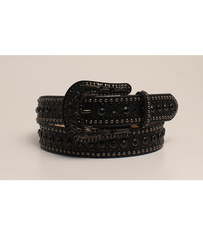 Ladies Black Rhinestone Belt N3410201 R2