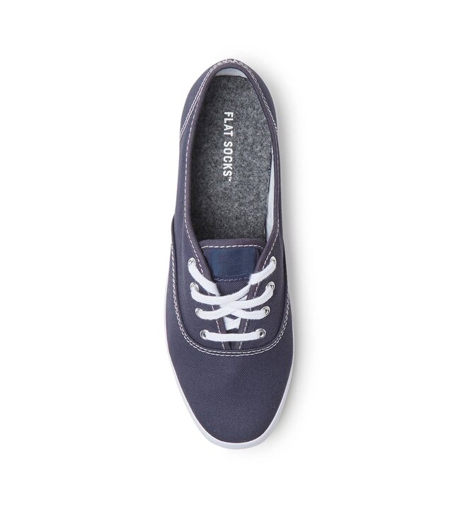 Flat Socks Heather Grey Large