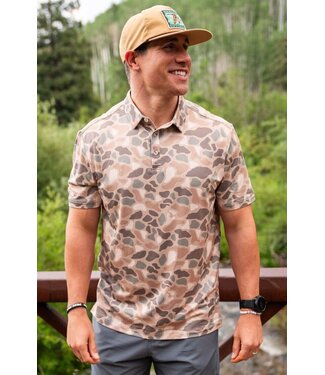Burlebo Performance Polo Pintail Camo