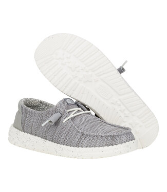 Hey Dude Wendy Stretch Sox Light Grey
