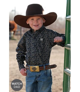 cinch Infant LS Navy Print MTW7062363