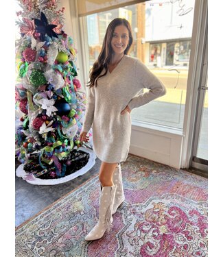 In Feburary The Drifter Sweater Dress 1673SW