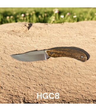 Western Fashion Accessories HGC8 Ram Horn Handle