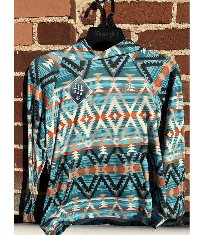 BB94T05354 Performance Hoodie Turq