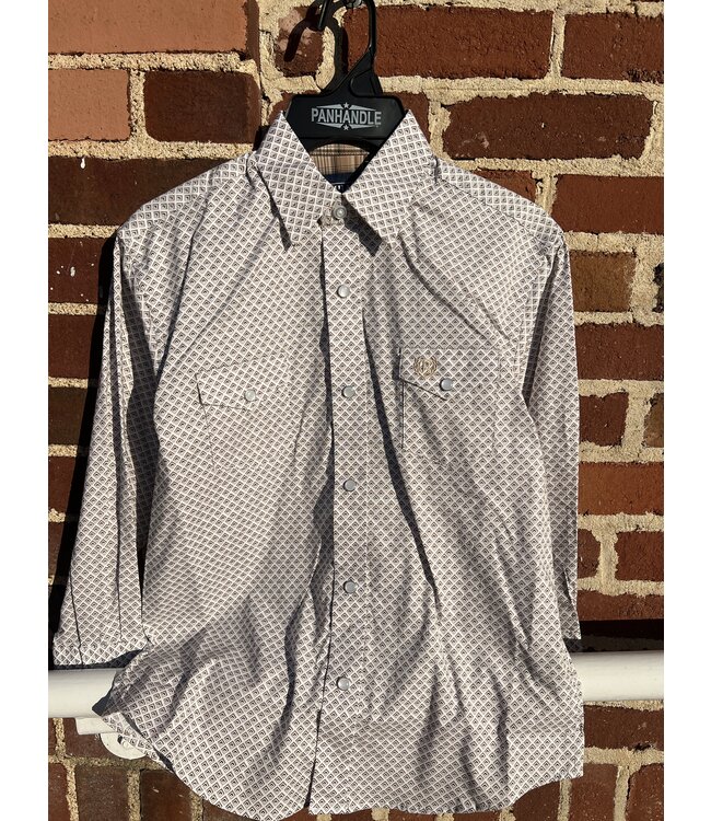 PBB2S05395 Boys Button Khaki