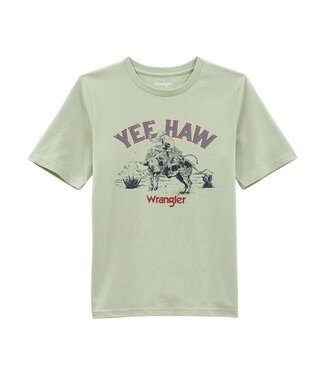 Wrangler 112358812 Boys Yeehaw Bull Tee