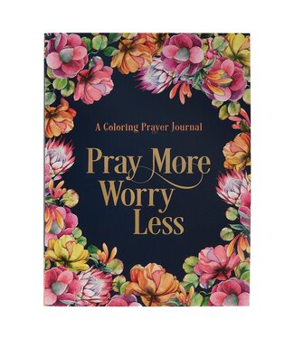 christian art gifts Worry Less, Pray More Prayer Journal