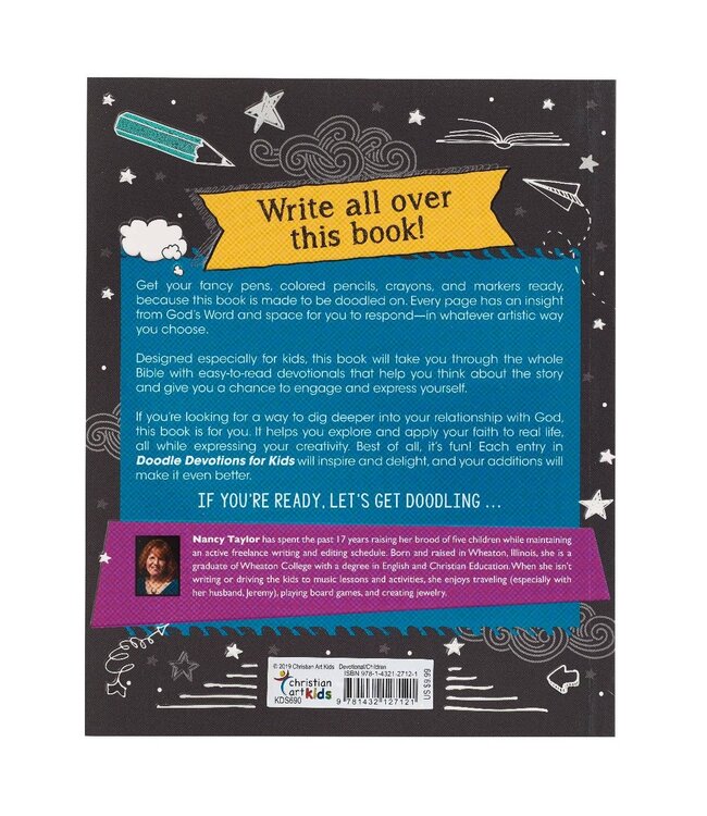 Kid Book Doodle Devotions For Kids Softcover