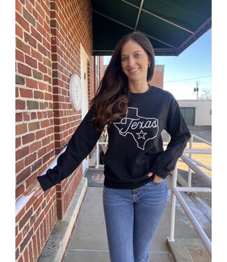 Pink Nabi Texas Graphic Sweatshirt