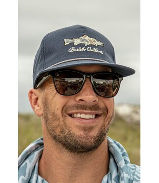 Burlebo Camo Fish Cap Navy