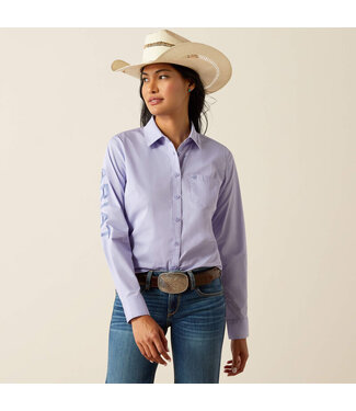 Ariat Intl 10055082 Team Kirby LS Lavender