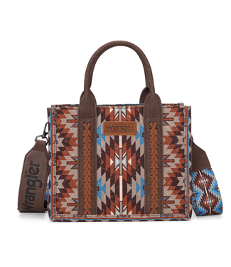 montana west Wrangler Mini Tote Aztec Coffee WG2213-8120SCF