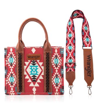 montana west Wrangler Mini Tote Burgundy WG2203-8120SBDY