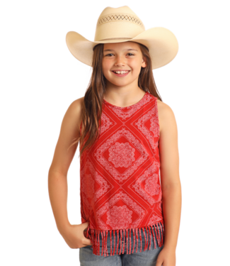 Panhandle Slim BG20T05906 Bandana Fringe Tank
