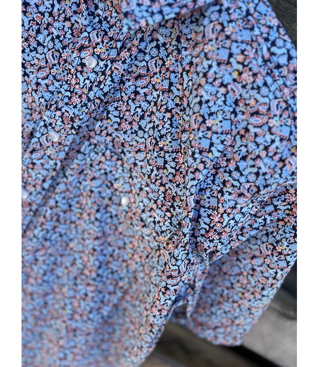 RMB2S04590 Mens LS Button Blue