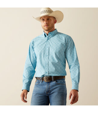 Ariat Intl 10054645 Garmon LS Turquoise