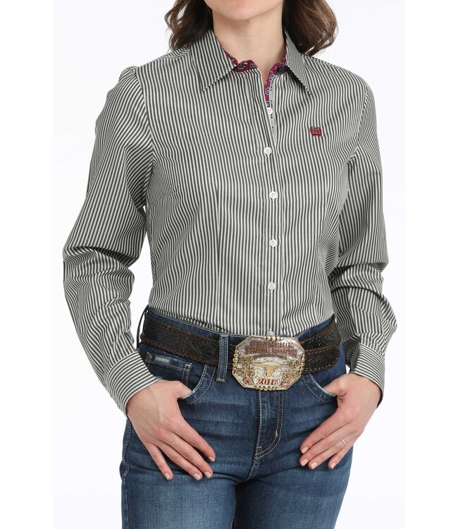 MSW9165065 Ladies LS Tencel Black