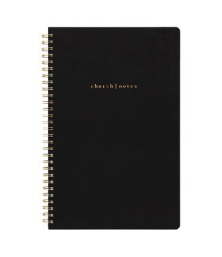 Church Notes Co. Black Church Notes Bible Reference Notebook