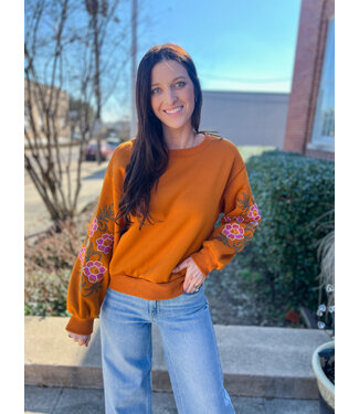 So Me The Rusty Sweater Top ST1694