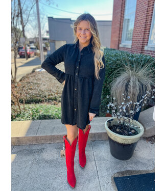 So Me The Kallie Button Down Dress SD7020