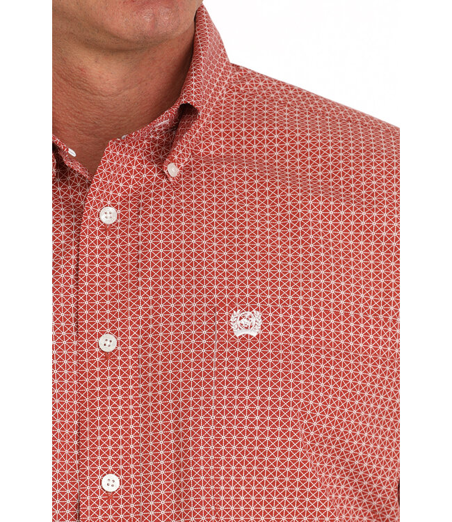 MTW1105871 Mens Weave Print Red