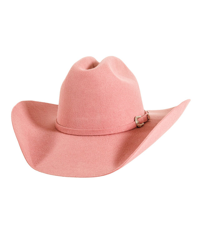 Cattleman Felt Cowboy Hat Soft Pink
