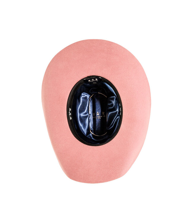 Cattleman Felt Cowboy Hat Soft Pink