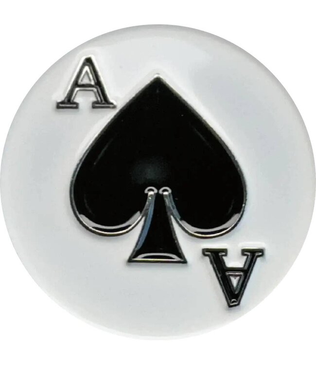 Ace of Spades Black Mag Hat Pin