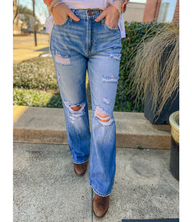 Sneak Peek M.R. Wide Straight Leg P12699