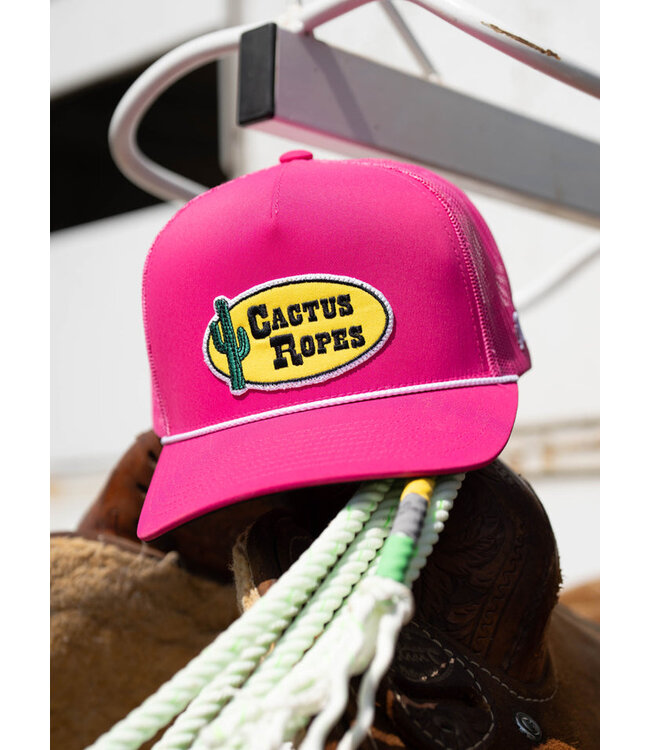 Cactus Ropes Pink Trucker CR112