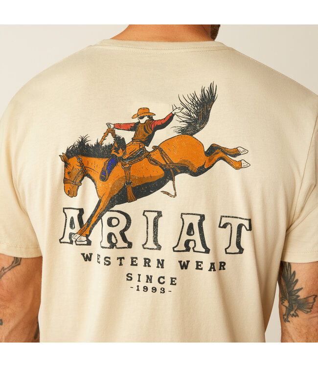 10054835 Bronc Ridin Heritage SS Tee Natural