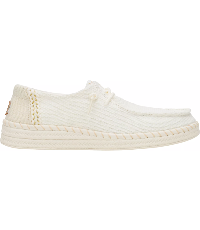 Wendy Espadrille Woven White