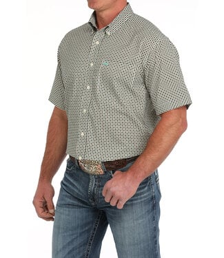 cinch MTW1704148 Mens Athletic Print Cream