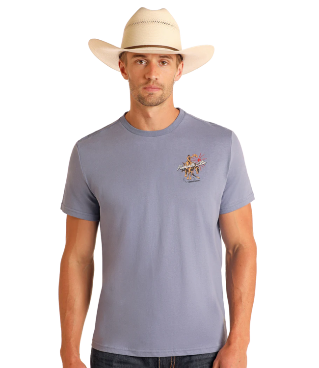 PU21T05773 Indigo Graphic Tee