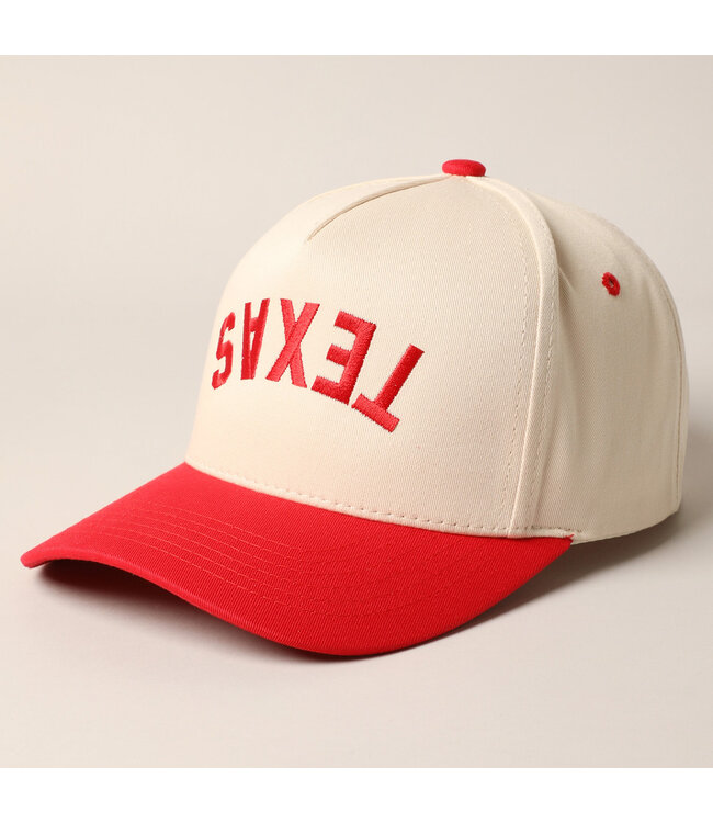 Texas- Upside Down Trucker Baseball Cap