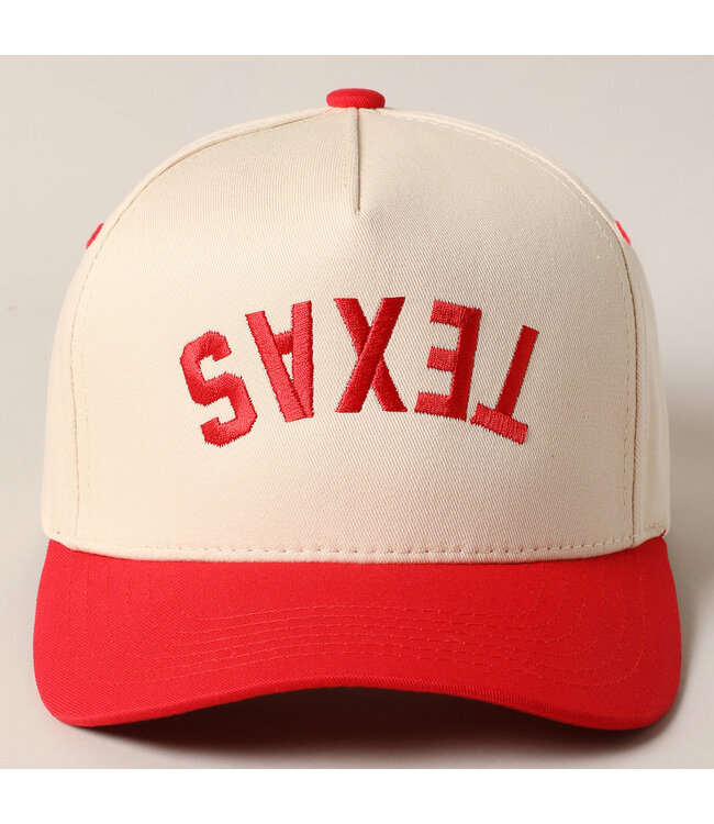 Texas- Upside Down Trucker Baseball Cap