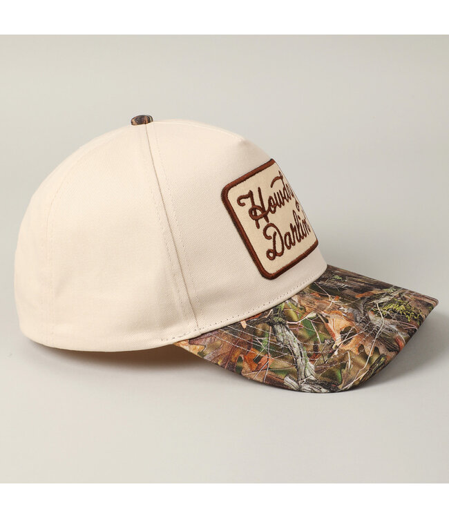 Howdy Darlin Embroidery Patch Realtree Cap