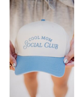 Katydid Cool Mom Social Club Mother's Day Retro Two-Toned Hat