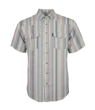 Hooey Sol Baja Stripe Pearl Snap HT1861CRST