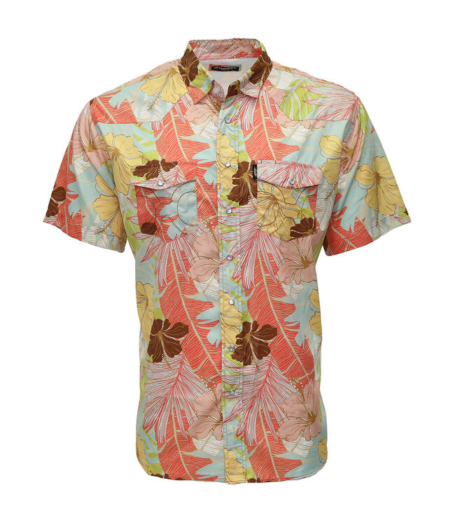 Sol Laguna Floral Pearl Snap Youth HT1861FL-Y