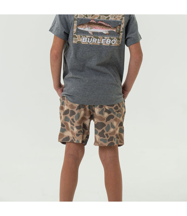 Youth Athletic Short Pintail Camo